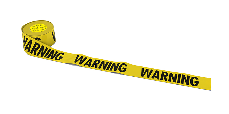 Warning, Caution & Barricade Tapes by Tuftape